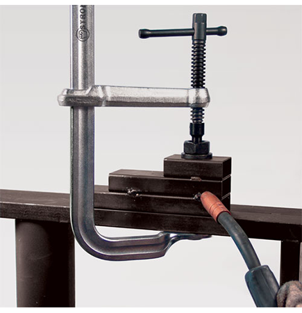 Stronghand Utility Clamp 6-1/2" Throat 500 lb Clamp Pressure Light Duty