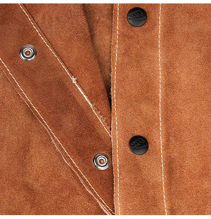Split Cowhide Welding Jacket Medium