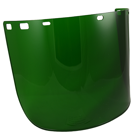 Weldmark Faceshield Dark Green 8 x 15.5 x 0.06 IM9-P6FD 