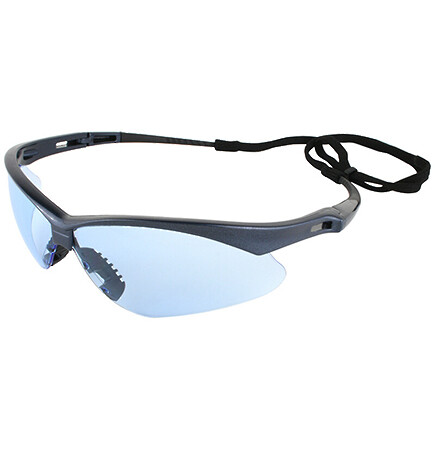 Weldmark Nemesis V30 Light Blue Lens Safety Glasses Kleengaurd