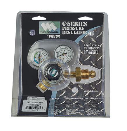 Weldmark Regulator Flow Gauge for Argon Argon/Co2 Mixes AF150-580