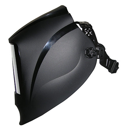 X81VX-1500 ArcOne Vision® 5 x 4 Helment Black Viewing Area of 12.6 Square Inches