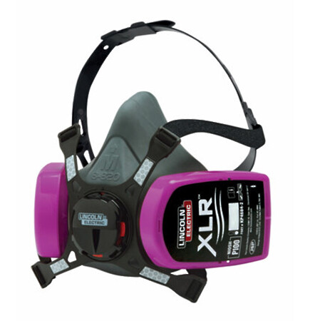 XLR™ P100 Lincoln Half Mask Welding Respirator - SMALL