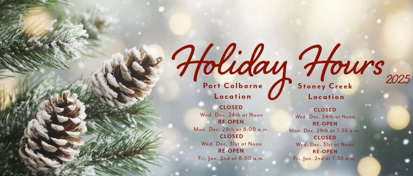 Holiday Hours 2025